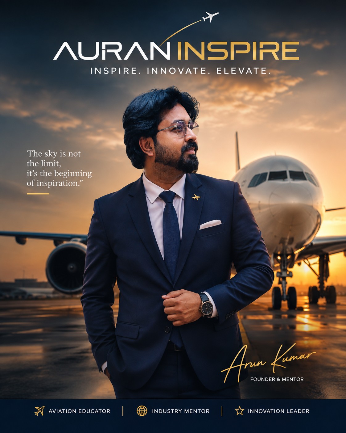 Arun Kumar — Founder & Mentor, AuranInspire